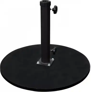 CRLY903 Black Patio Umbrella Base: Durable & Stylish Support