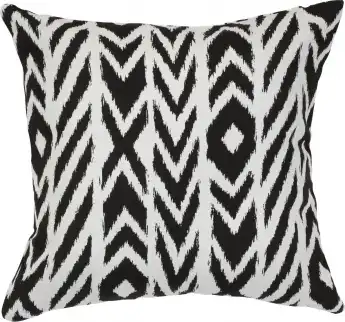 Fire Island Accent Throw Pillow 18x18: Vibrant Outdoor Warmth