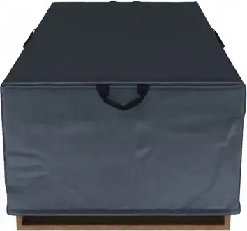 Premium Rectangle Fire Pit Protective Cover 50"x30"x18"
