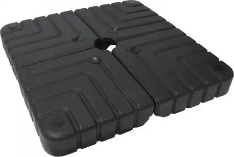RL50 Four-Piece Fillable Base: Enhanced Stability For Patio Umbrellas