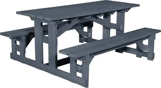 72″ Rectangular Picnic Table