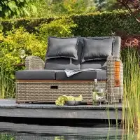 Bahia Tobago Reclining Chaise Lounge