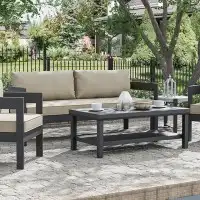 Lotus Sofa & Coffee Table Set
