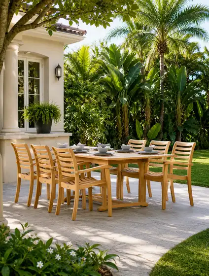 BIRMINGHAM 7-PIECE FAMILY DINING SET