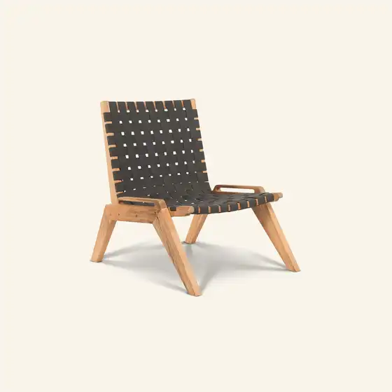 DRAPER WOVEN CHAT CHAIR