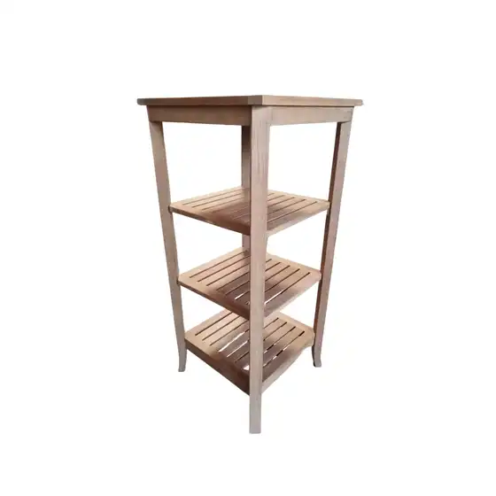 FOUR-TIER SQUARE SHELF