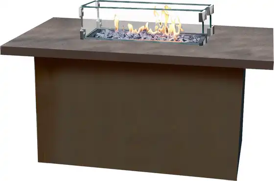 48” x 32” Cal Sil Fire Table Rectangle