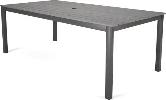 Chalfonte 83″ Rectangle Dining Table with Umbrella Hole