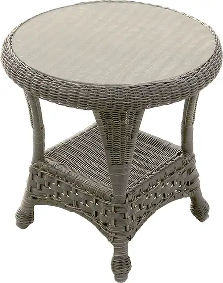 Georgetown End Table with Glass