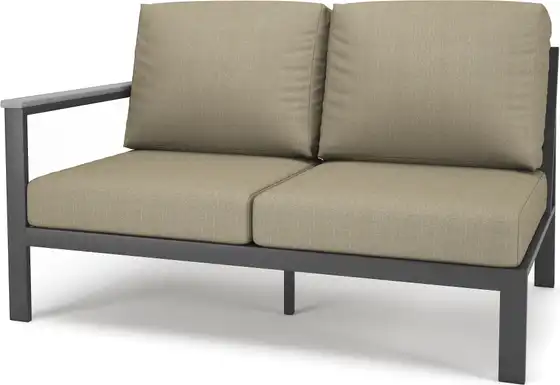 Hixon Sectional Left Arm Loveseat – Polytuf