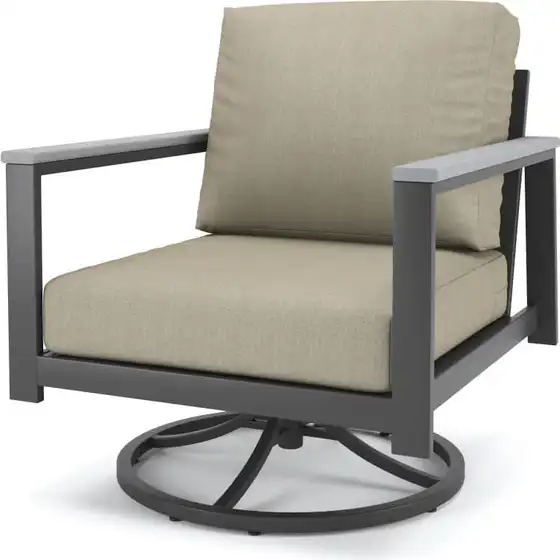Hixon Swivel Rocker Chair – Polytuf