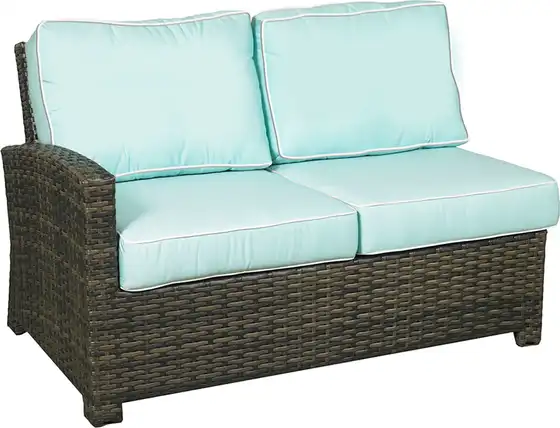 Lakeside Sectional Left Arm Loveseat