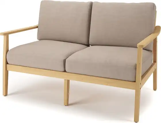 Seaside Teak Loveseat