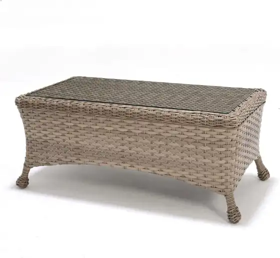 Sorrento Rectangle Coffee Table with Glass